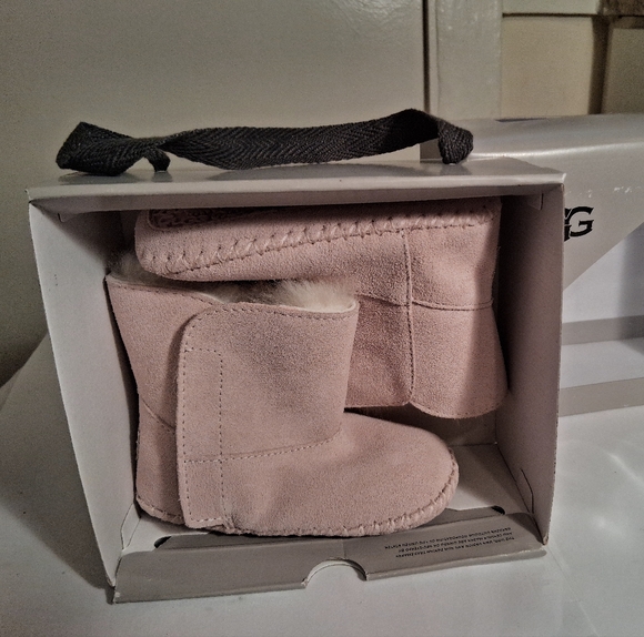 UGG Other - UGG Baby Pink Boots With Fleece Lining New Display
